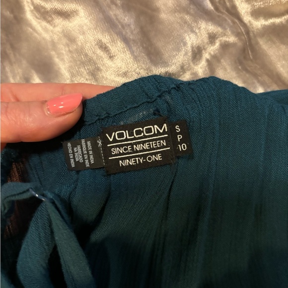 Dark teal, medium Volcom sundress - Picture 6 of 6